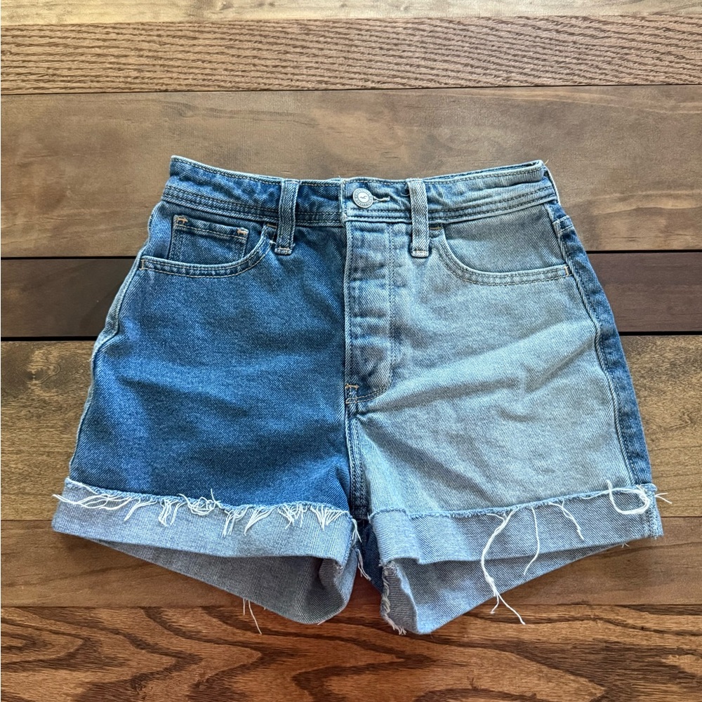 Hollister Two Tone Jean Shorts